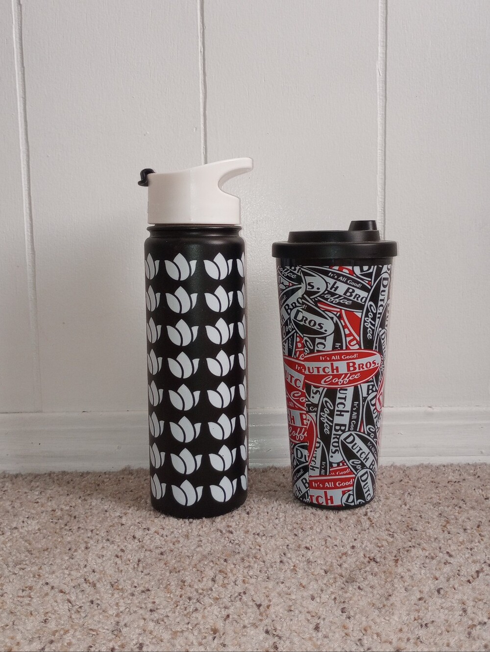 2 Dutch Bros Tumblers